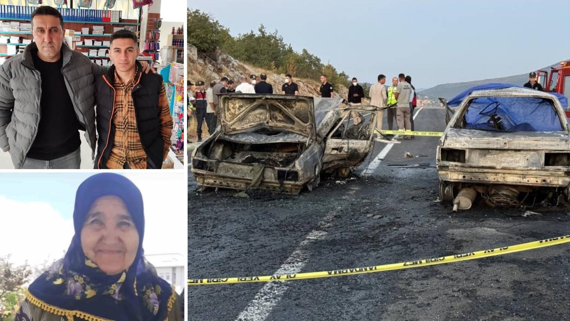 Karabük'te yürekleri dağlayan bir olay: Üniversiteye gitmek için yola çıkan kişi, ailesini yanarak kaybetti.