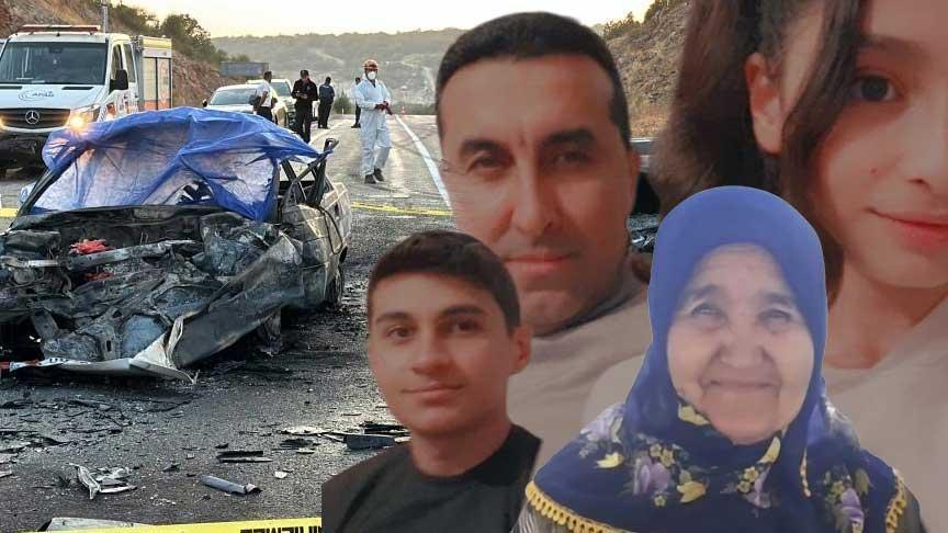 Korkunç kazada aynı aileden 3 kişi yanarak hayatını kaybetti! Keder veren detay.