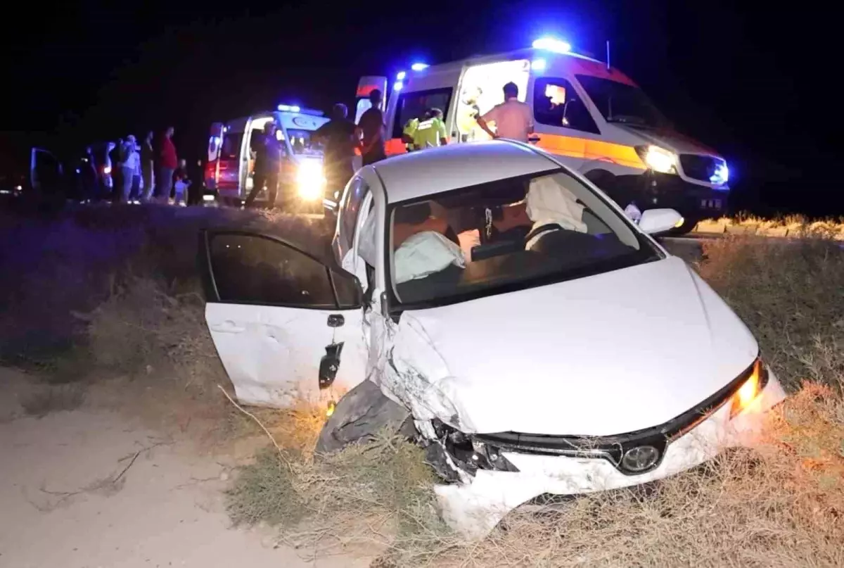 Aksaray'da 4 kişinin yaralandığı bir trafik kazası meydana geldi. 