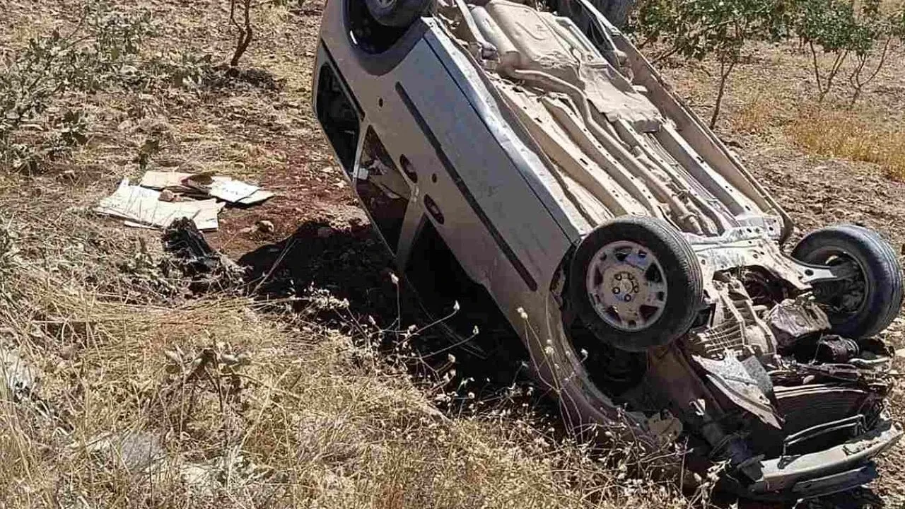 Köy Muhtarı, Trafik Kazasında Yaralandı.
