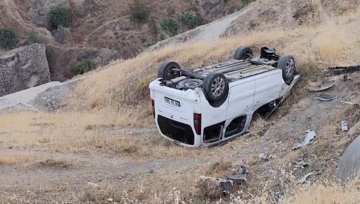 Siirt'te kaza sonucunda 4 kişi yaralandı.