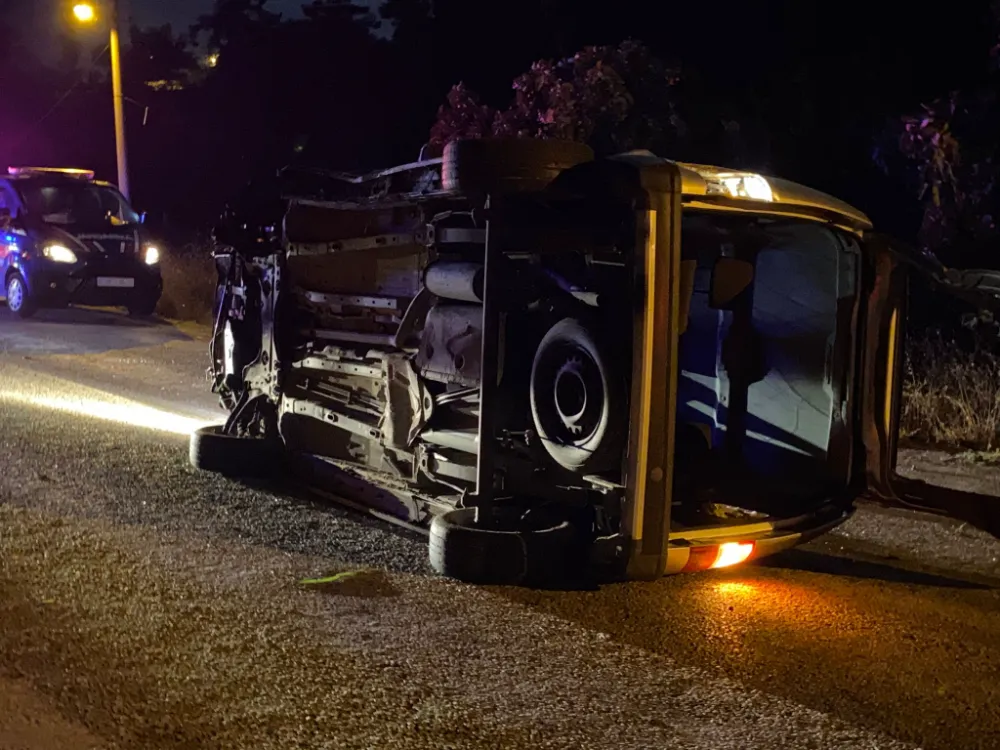 Manyas'ta trafik kazasında uzman çavuş öldü.