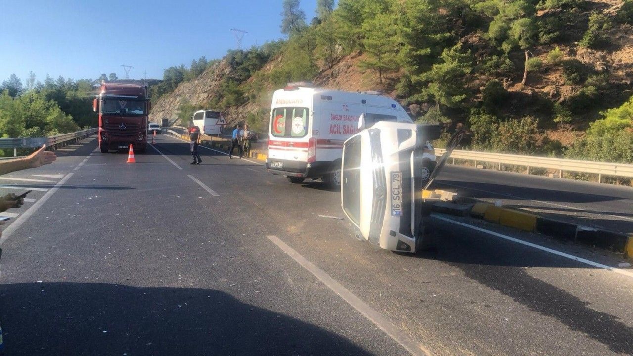 Köyceğiz'de Endişe Verici Trafik Kaza Olayı Heyecan Yarattı