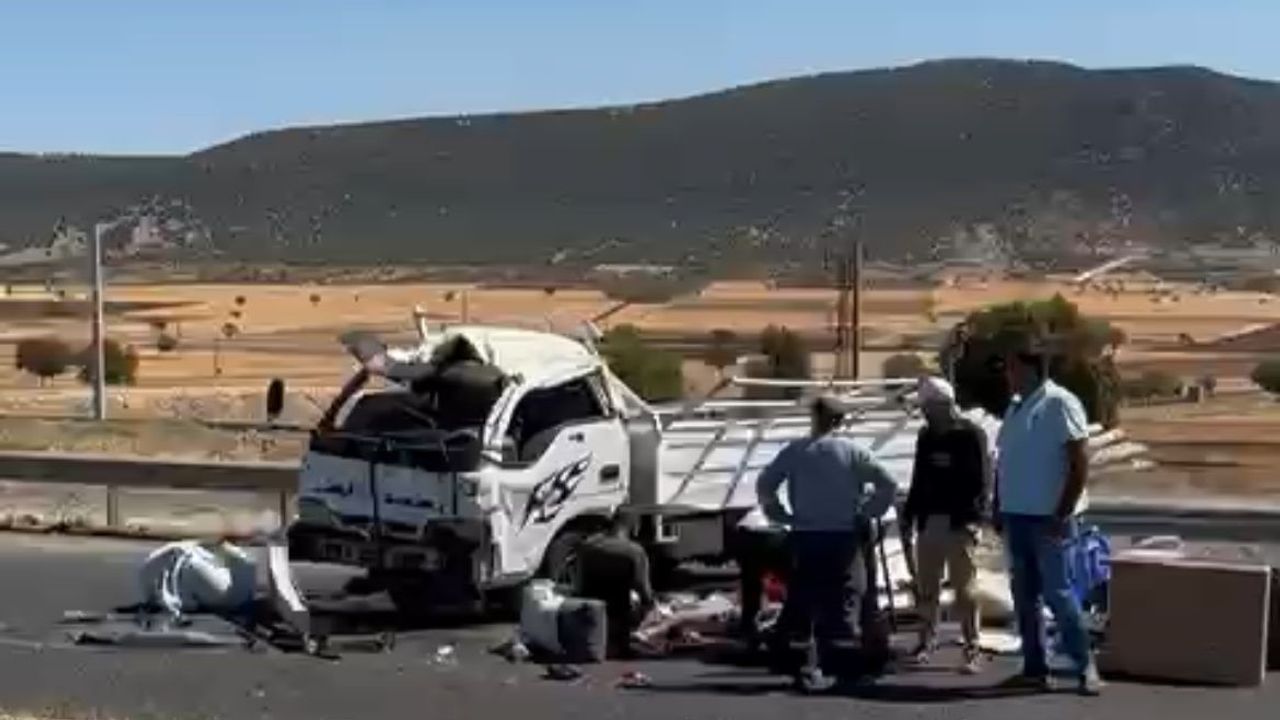 Kahramanmaraş'ta Trafik Kaza Sonucu 2 Kişi Yaralandı.