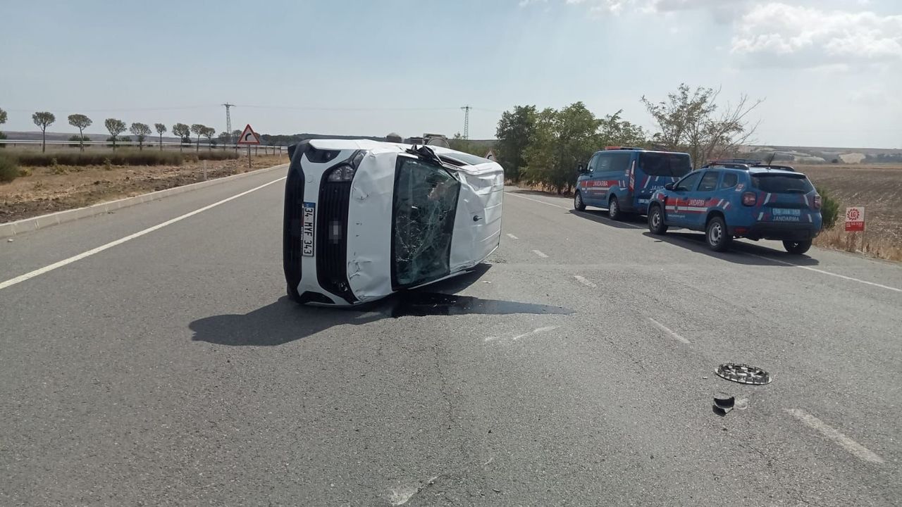 Muratlı’da meydana gelen trafik kazasında 2 kişi yaralandı.
