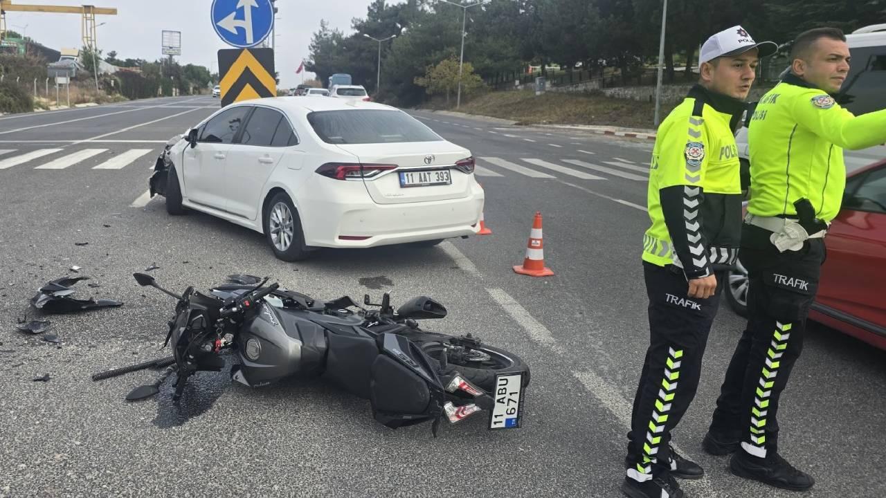 Türkiye'de 8 ay içinde 76 binden fazla motosiklet kaza yaptı.
