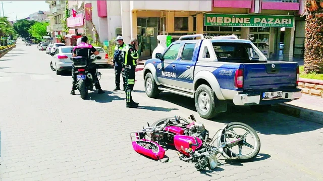 8 ay içinde 76 bin motosiklet kaza rapor edildi.