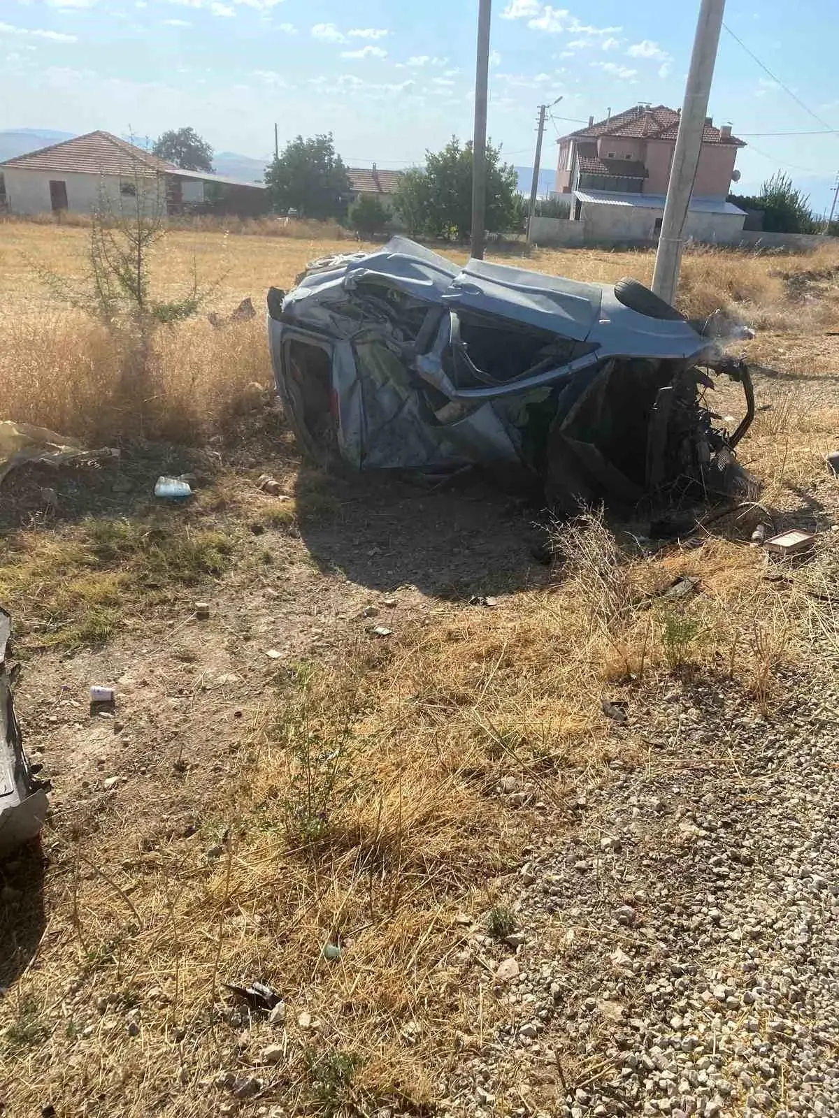 Korkuteli'de Kaza Sonucu 1 Kişi Hayatını Kaybetti.