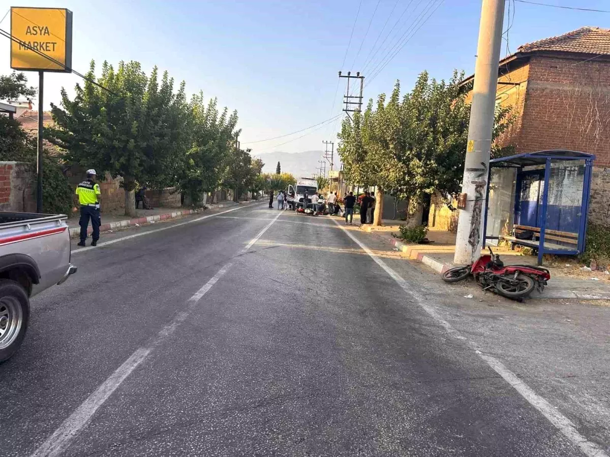 Ödemiş'te trafik kazasında 2 kişi yaralandı.