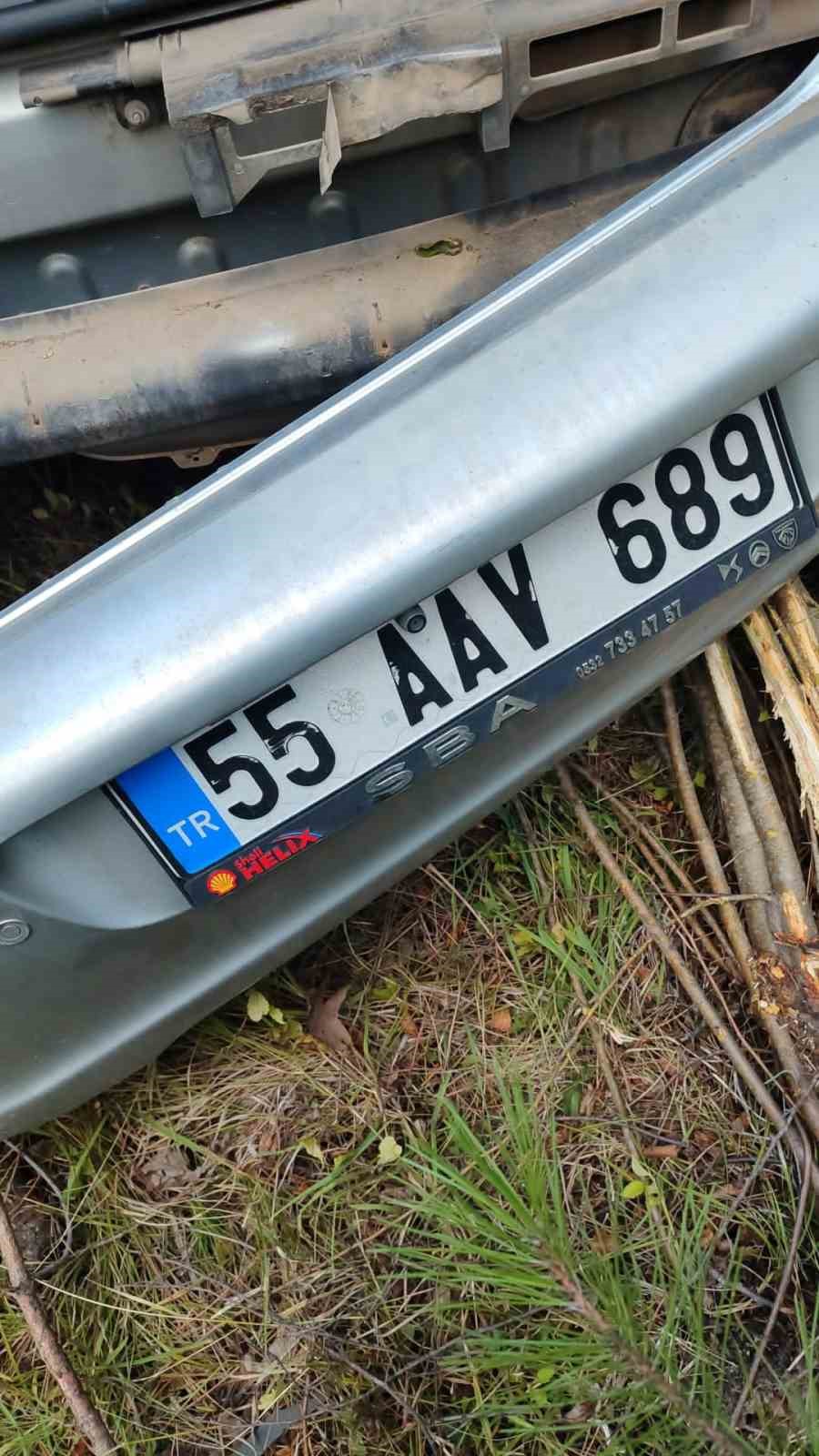 Karabük’te meydana gelen iki ayrı trafik kazasında 2 kişi yaralandı.