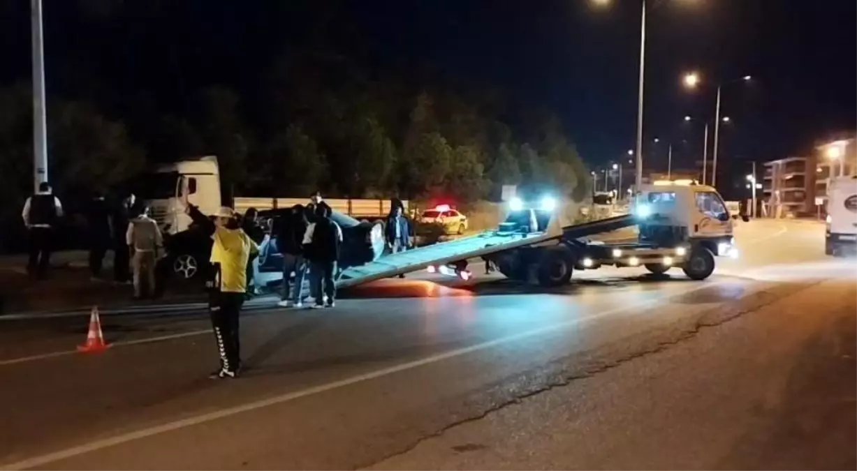Bartın'da Kaza Sonucu 5 Kişi Yaralandı.