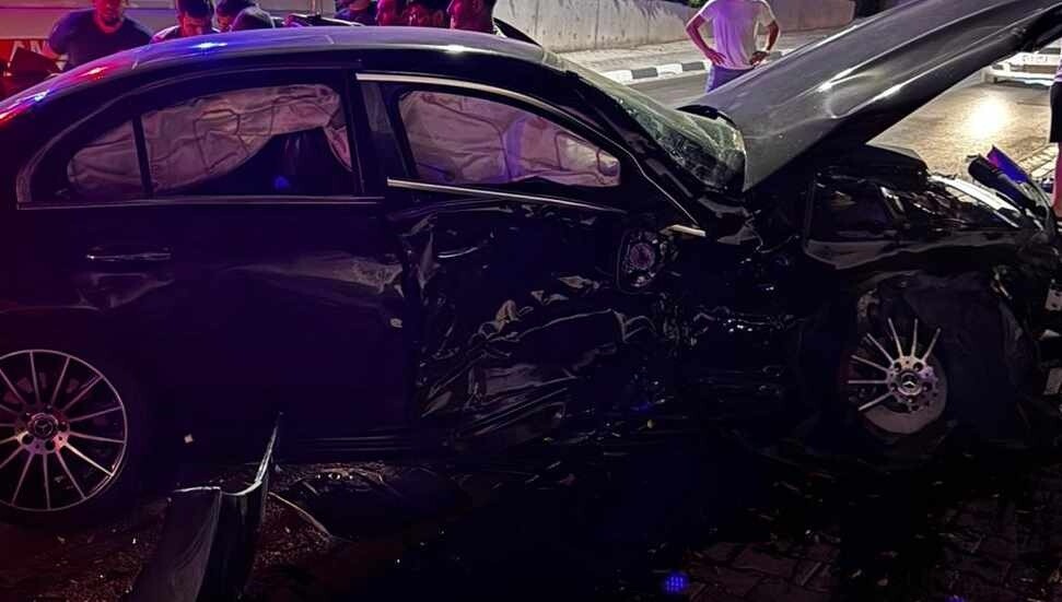 Bellapais yolunda trafik kazasında yaralananlar bulunuyor