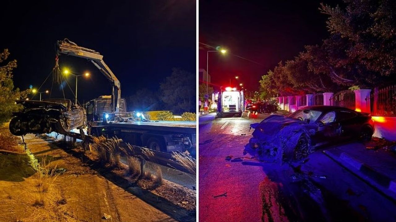 Bir gecede iki kaza meydana geldi!