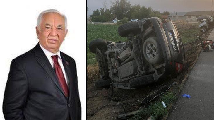 Eski belediye başkanı trafik kazasında vefat etti, eşi ise yaralandı.
