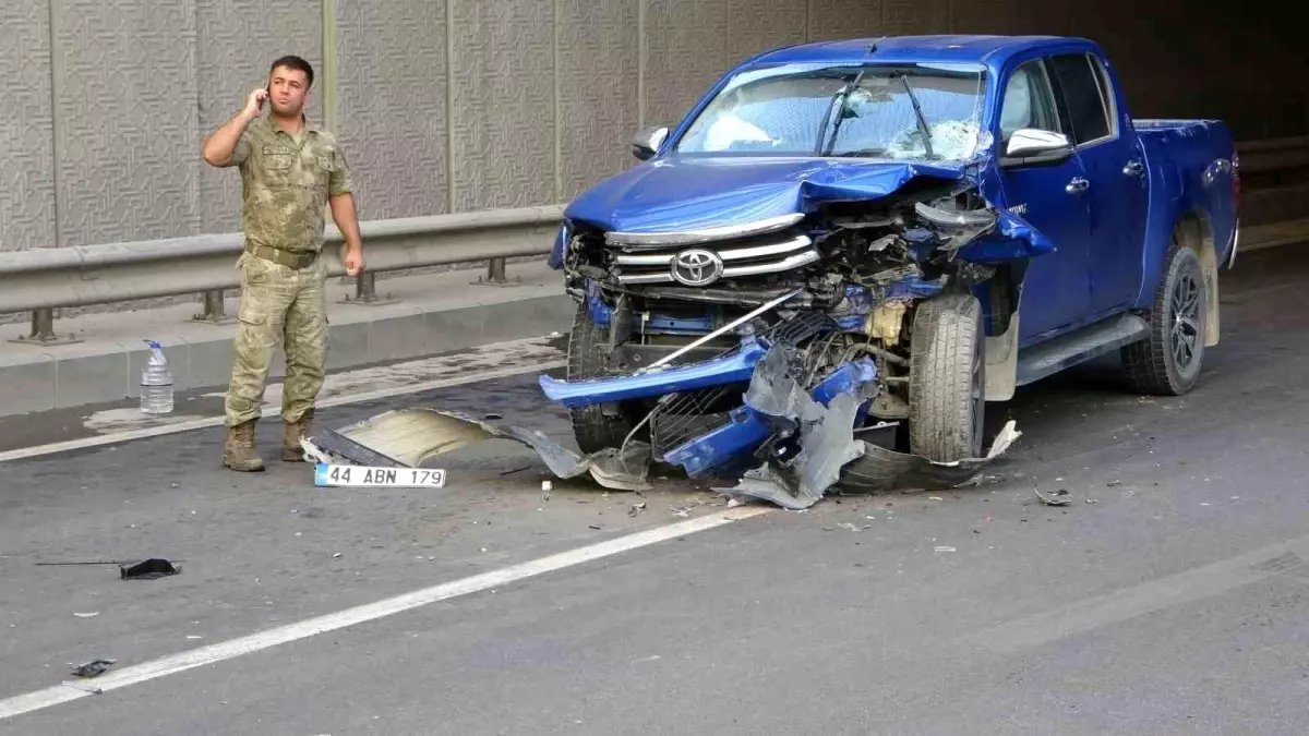 Malatya'da Ardışık Trafik Kazası: Trafik Durağanlaştı