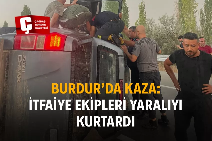 Suludere'de kaza sonucunda 1 kişi yaralandı.