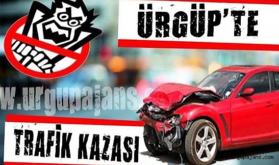 Kazada bir kişi yaralandı, trafik kazası var.