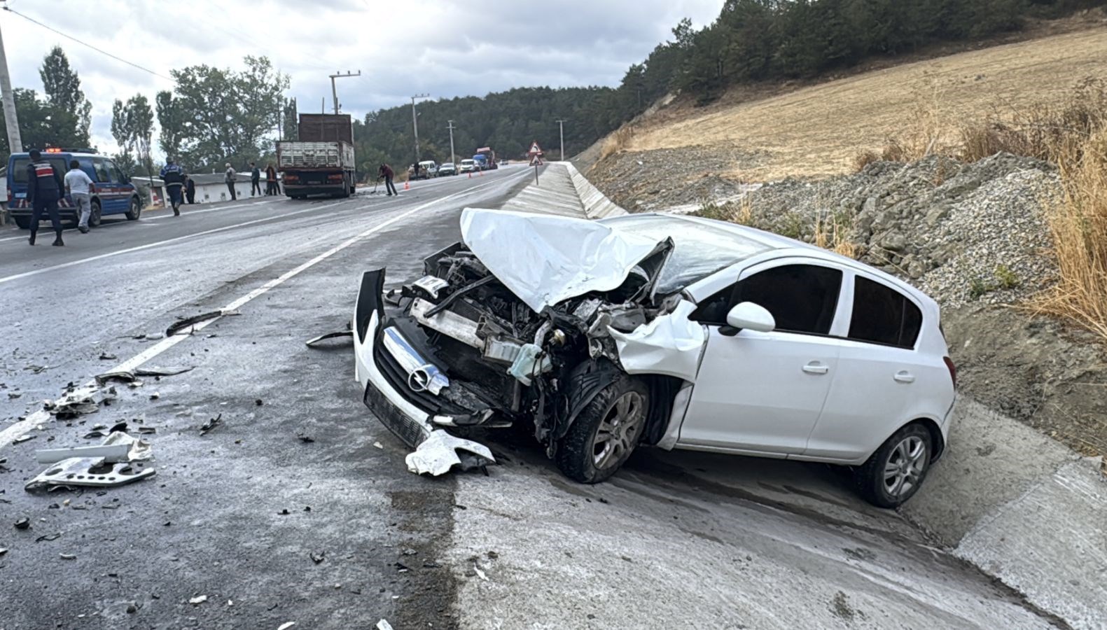 Bolu'da ardışık araç kazası: Yaralılar mevcut