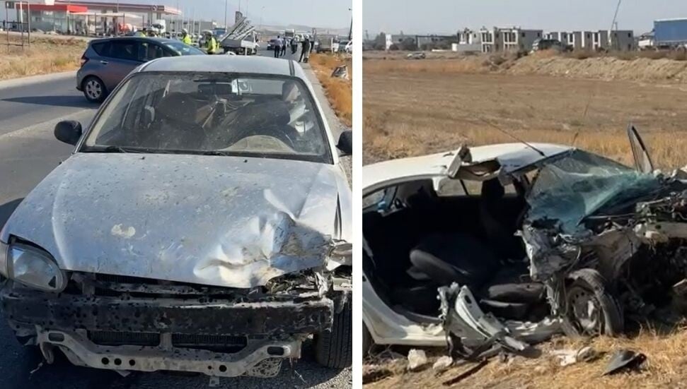 Cihangir'de kaza: 3 araç çarpıştı, 1 kişi ağır yaralandı.
