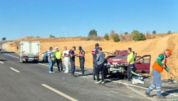Kırklareli’nde meydana gelen zincirleme trafik kazasında 4 kişi yaralandı.