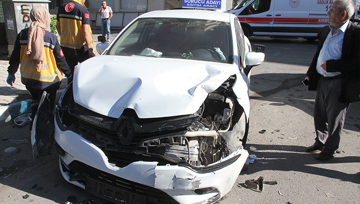 Konya'da trafik kazasında 6 kişi yaralı oldu.