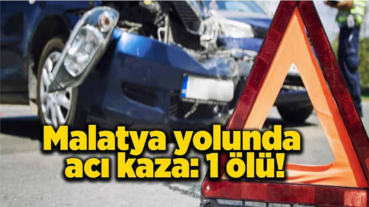 Malatya'da kaza: Genç çocuk öldü