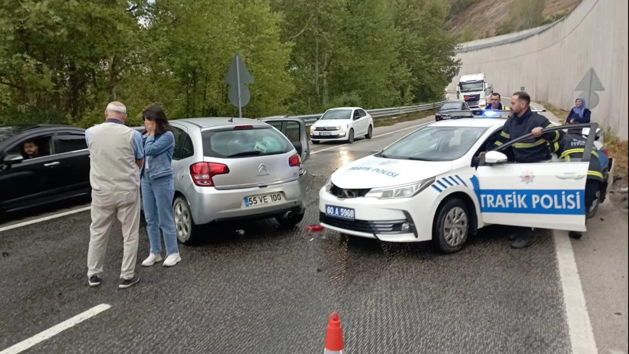 Tokat'ta kaza sonucu 8 kişi yaralandı.