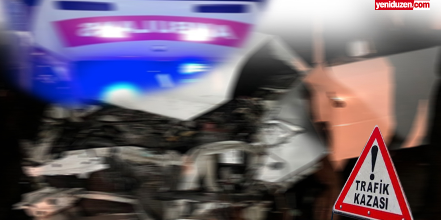 Lapta'da meydana gelen trafik kazası