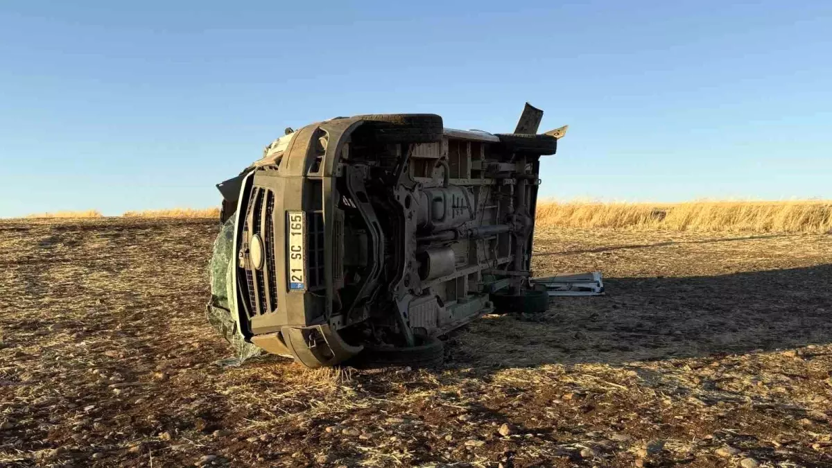 Diyarbakır'da trafik kazasında 9 kişi yaralandı.