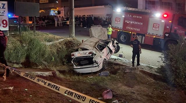 Aydın'da kaza: 1 kişi hayatını kaybetti, 5 kişi yaralandı.