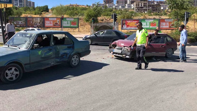 Elazığ'da kaza meydana geldi: 1 kişi yaralı