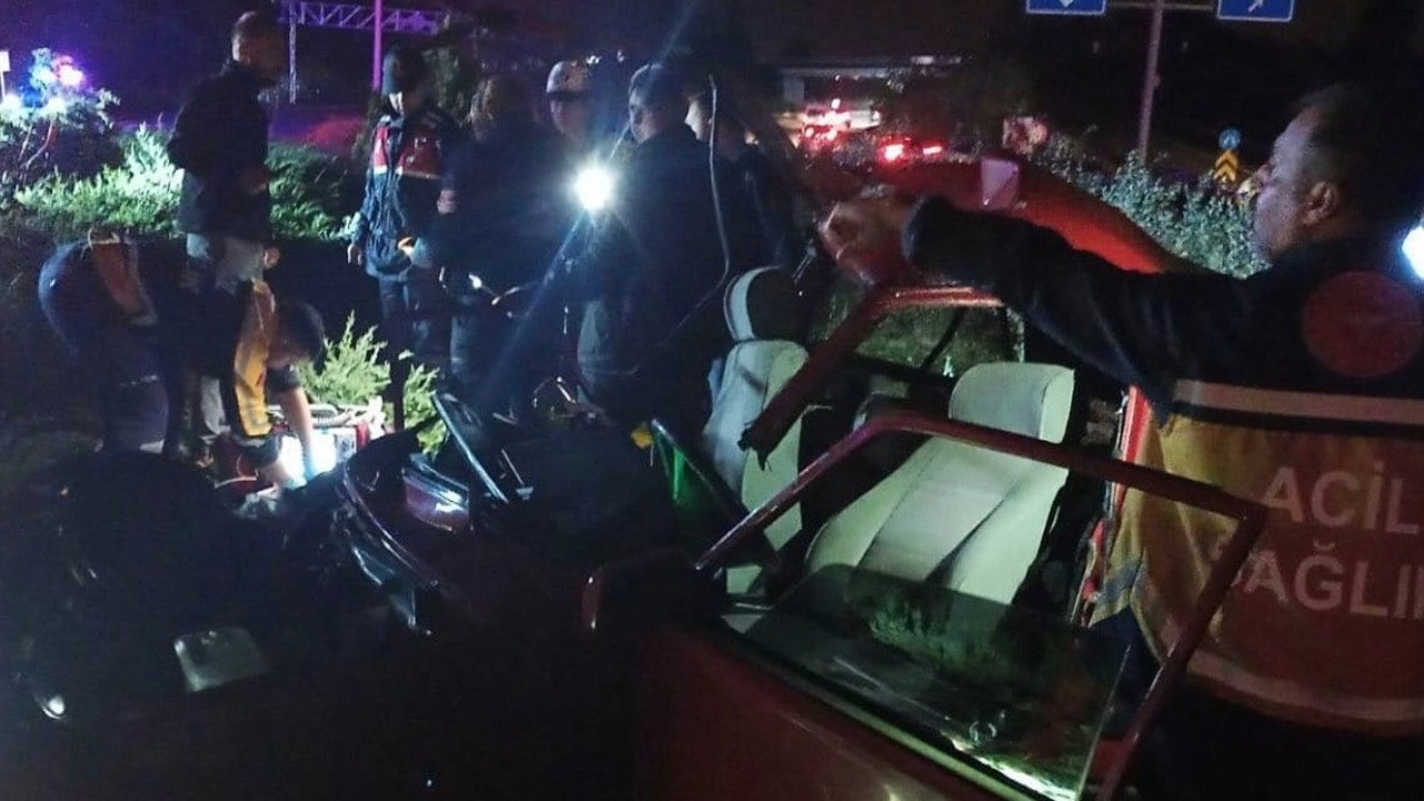 Giresun'da trajik kaza: 1 kişi hayatını kaybetti, 3 kişi yaralandı.