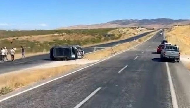 Batman'da trafik kazasında 1 kişi yaralı.