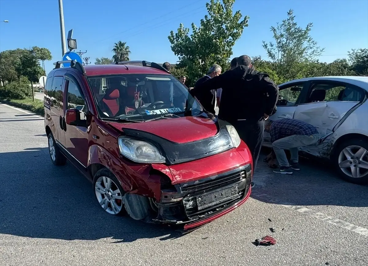 Çarşamba günü Kaza Meydana Geldi: 4 Kişi Yaralandı.