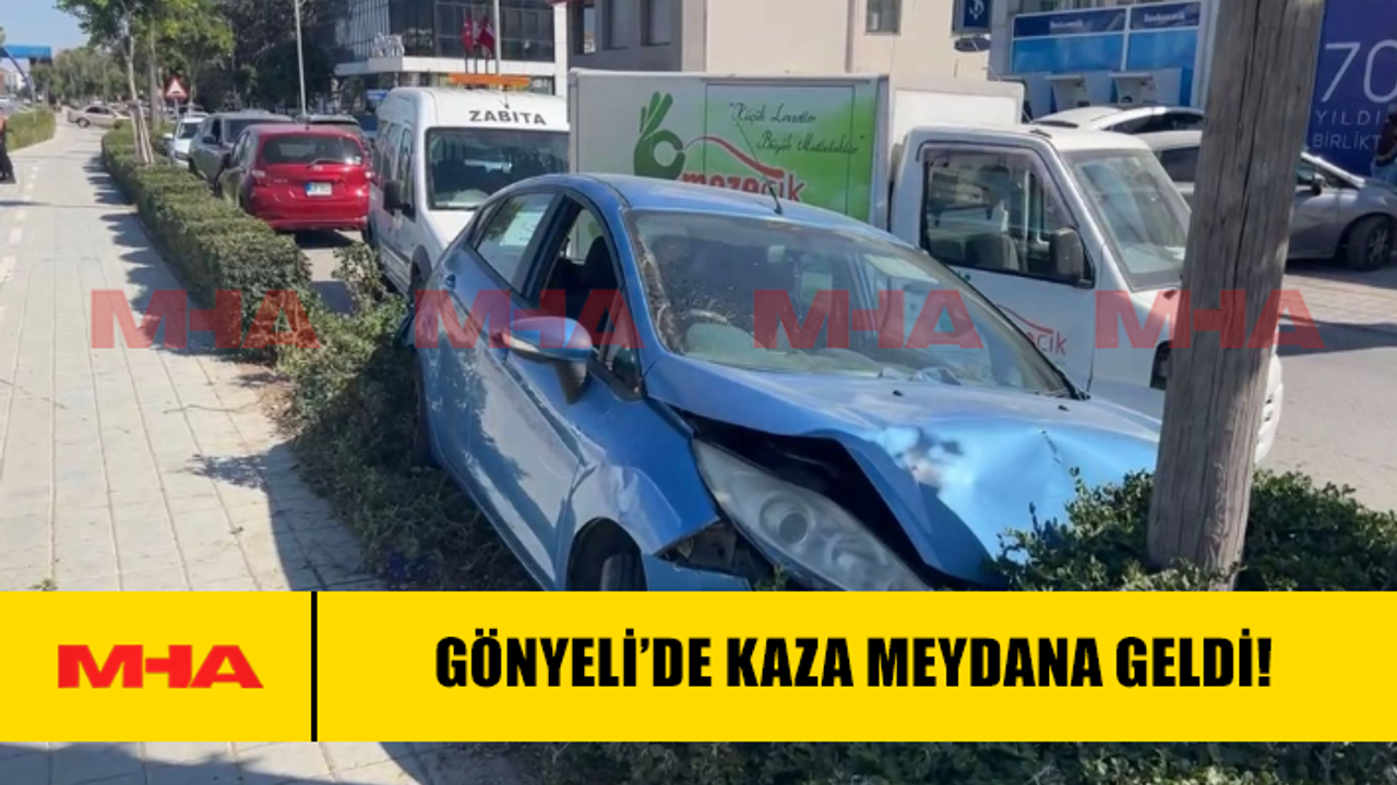 Gönyeli'de Trafik Kazası Olayı Yaşandı...