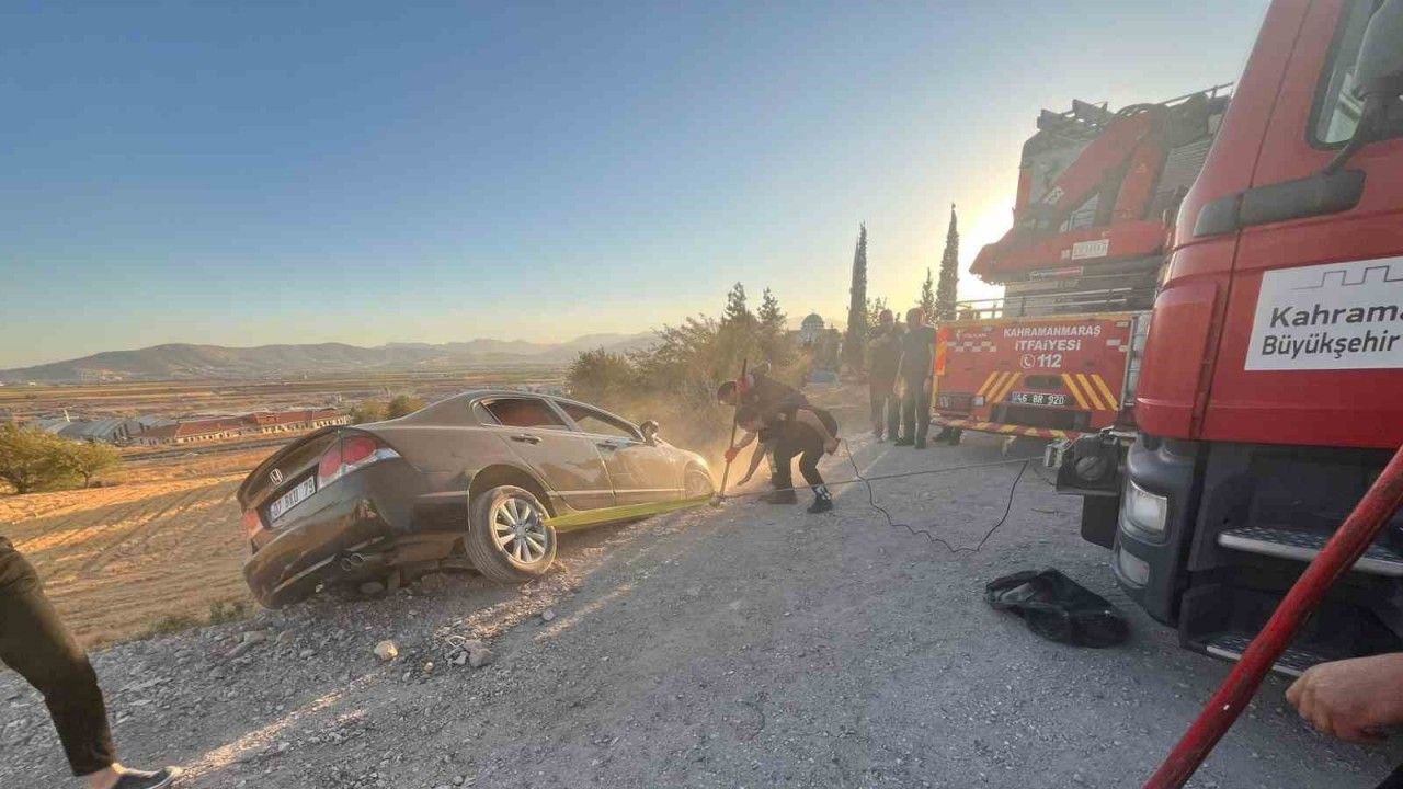 Kahramanmaraş'ta meydana gelen trafik kazasında 1 kişi yaralandı.