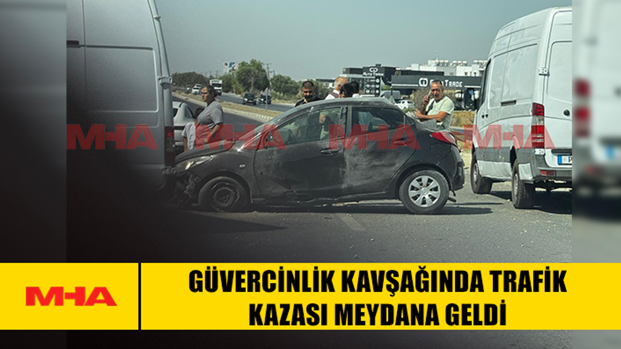 Güvercinlik Kavşağında Trafik Kazası Oluştu.