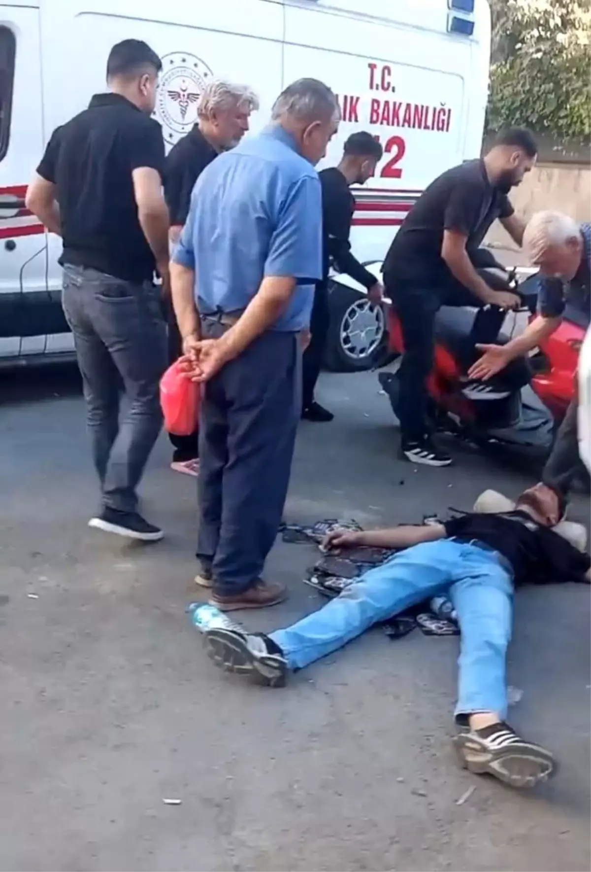 Batman'da Trafik Kazasında Bir Yaralı Bulunuyor.