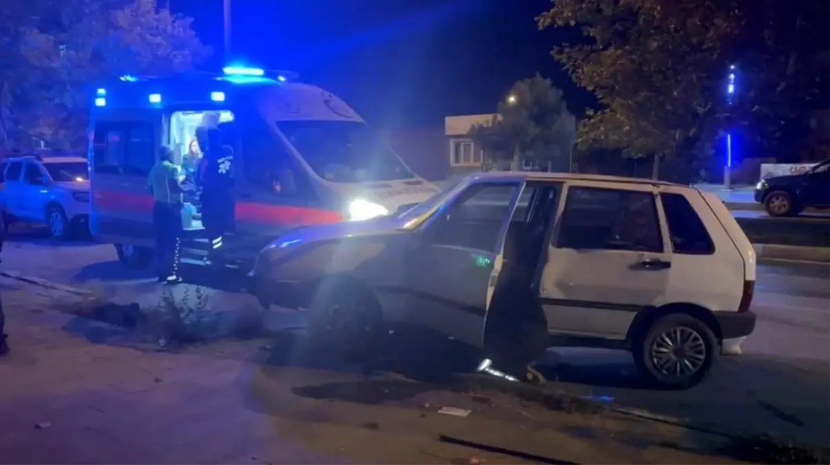 Erzincan'da Kaza Sonucu 1 Kişi Yaralandı.