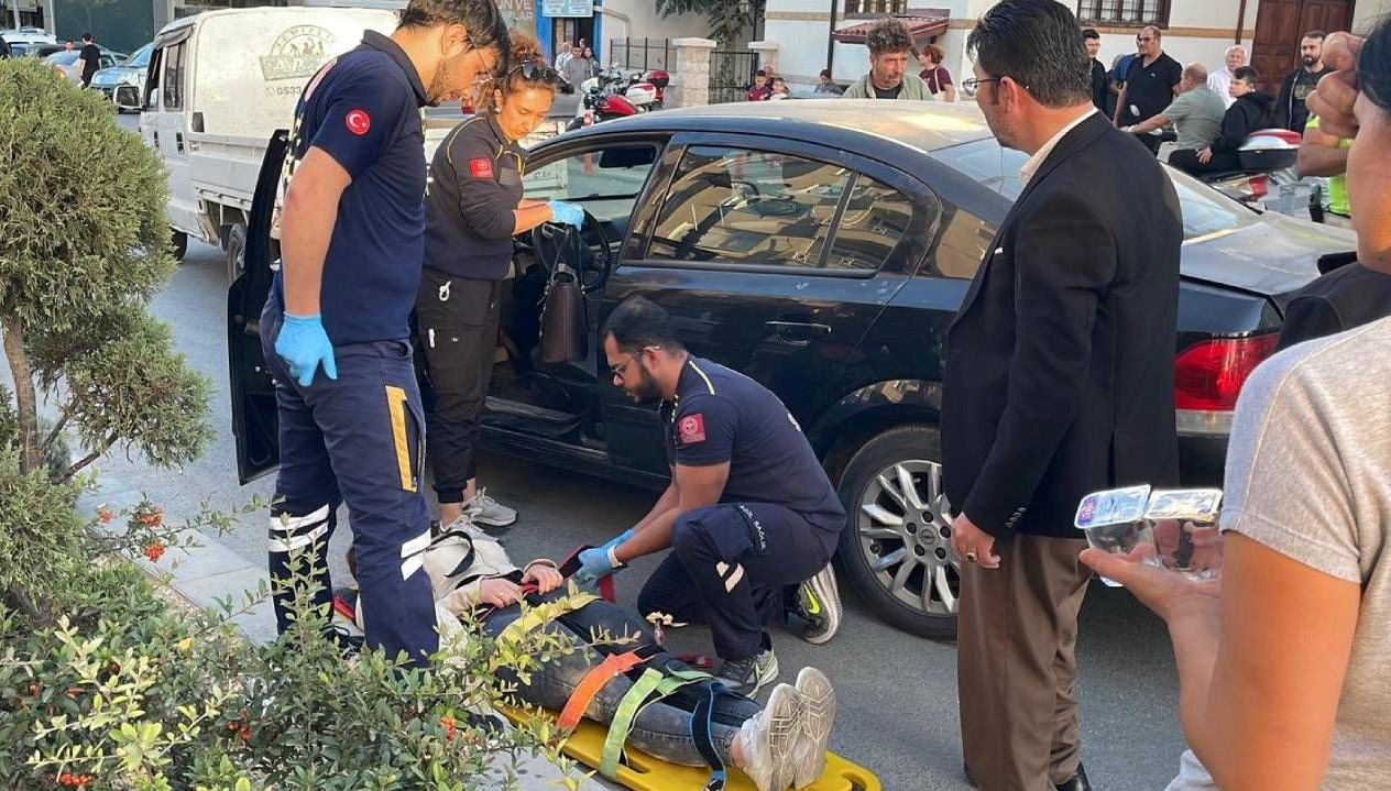 Karaman'da ardışık kazalar meydana geldi.