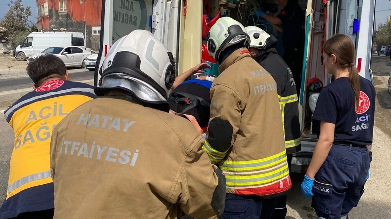 Samandağ’da kaza sonucu 6 kişi yaralı.