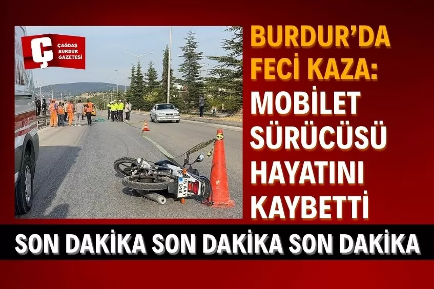 Burdur Organize Sanayi Bölgesi girişinde trafik kazasında 1 kişi hayatını kaybetti.