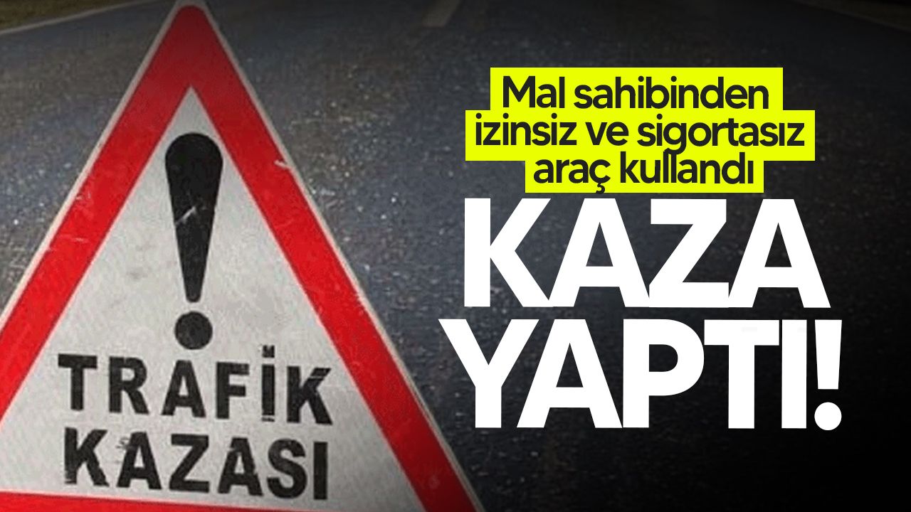 Gazimağusa'da bir trafik kazası gerçekleşti!