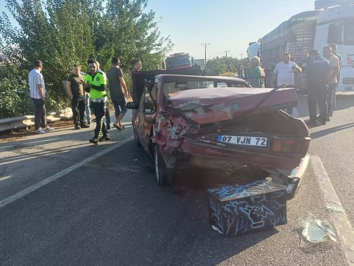 Salihli'de Polis Memuru Trafik Kazasında Hayatını Kaybetti.