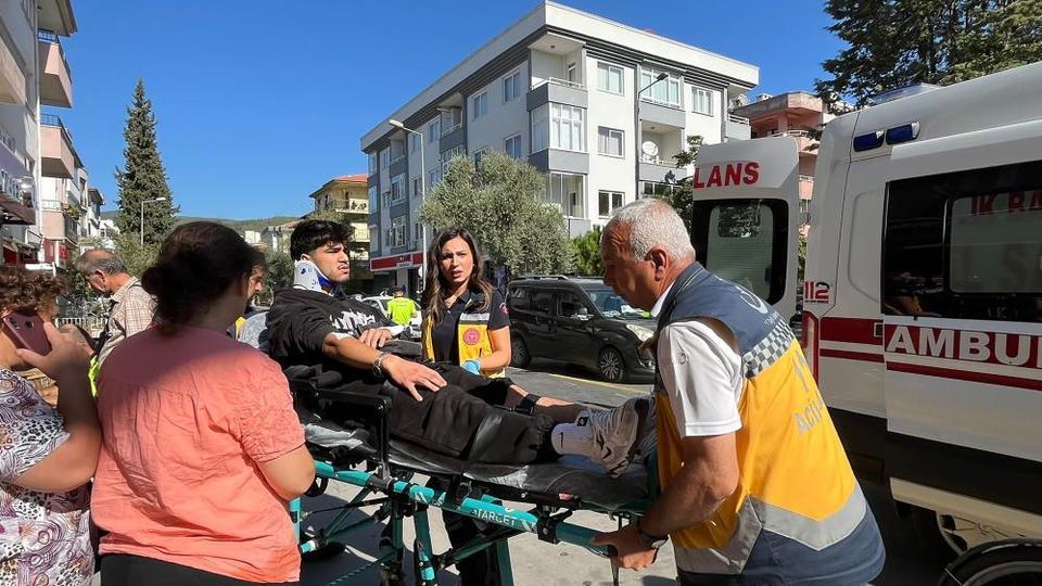 Trafik kazasından bir kişi yaralı