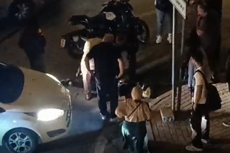 Bursa'da bir başka motosiklet kaza vakası! Sürücü yaralı...