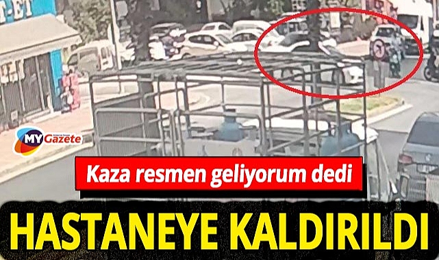 Dikkatsizlik sonucu anlık bir kaza meydana geldi!