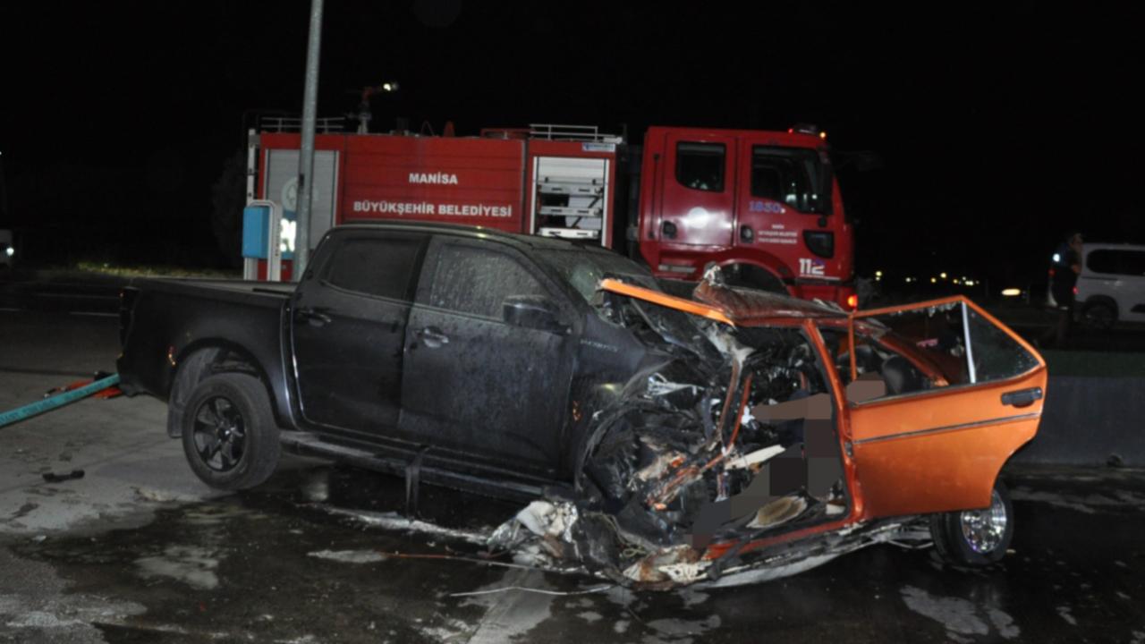 Manisa'da trajik bir kaza: Ölü ve yaralananlar var