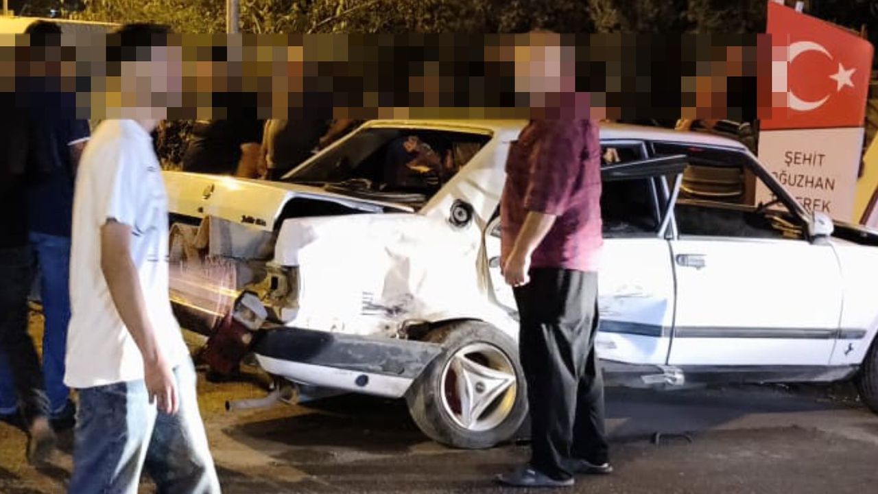 Osmaniye'de trafik kazasında 6 kişi yaralandı.