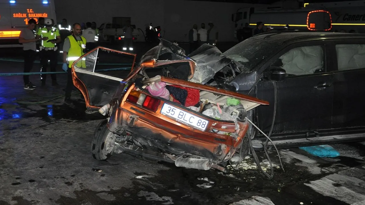 Salihli, Manisa'da tragic bir kaza: 5 ölü, 6 yaralı.